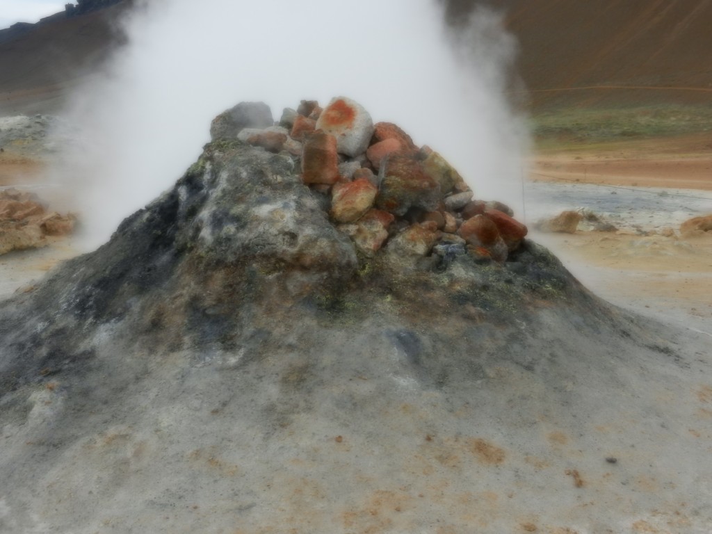 More geothermal activity