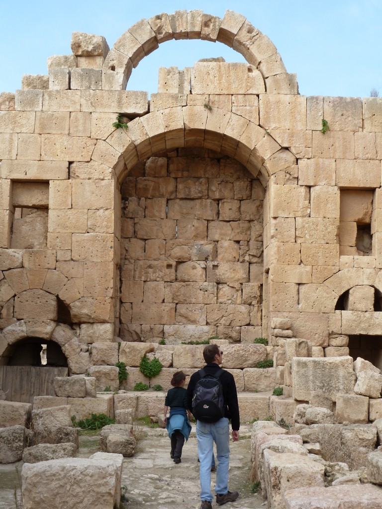Luckily this wasn't our hotel, but Roman ruins in Jerash