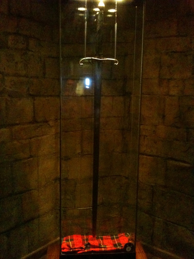 William Wallace's sword - according to legend, but nobody really knows
