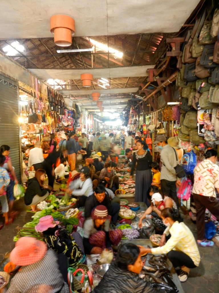 Siem Reap markets.