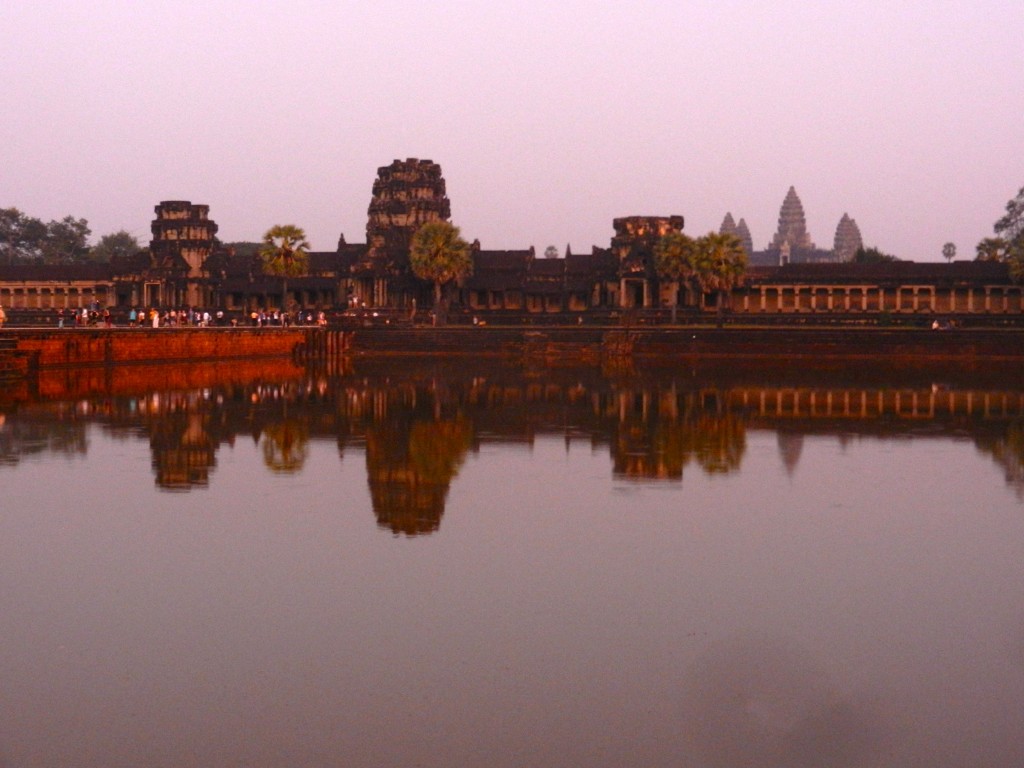 Angkor Wat sunset.