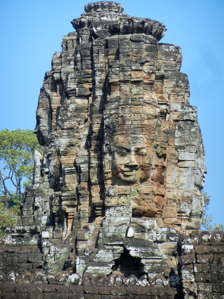 Angkor Thom faces.