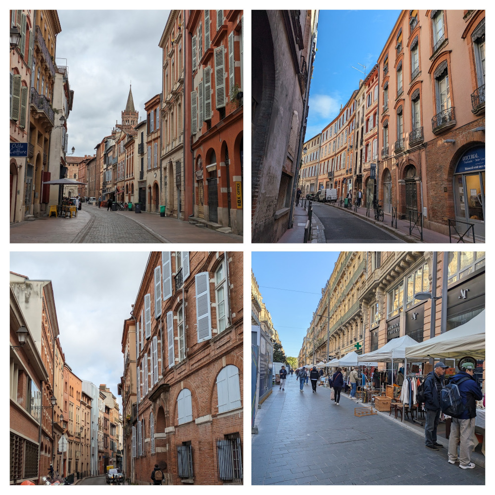 The streets of Toulouse - Rambling About