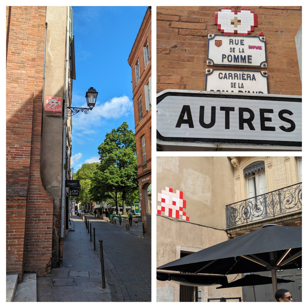 The streets of Toulouse - Rambling About